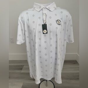 Mens 'Logo man' Golf Polo